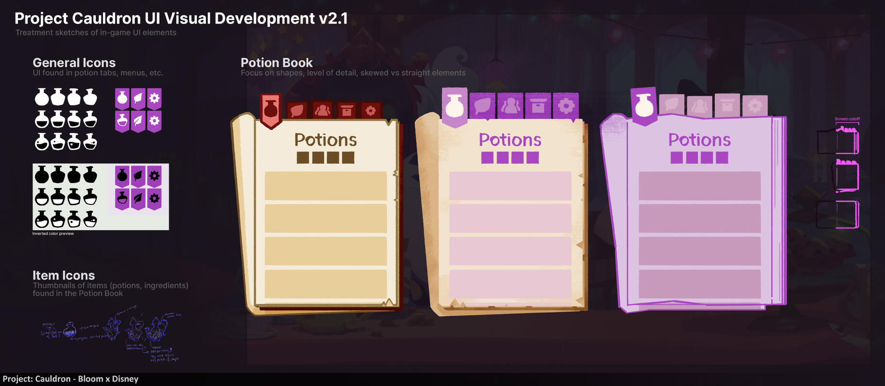 UI visual development